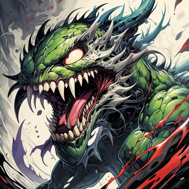 97毒液头像,霸气侧漏!99 来看看这些超酷的毒液头像吧!