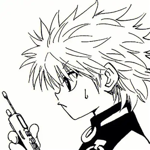 一些黑白动漫男头