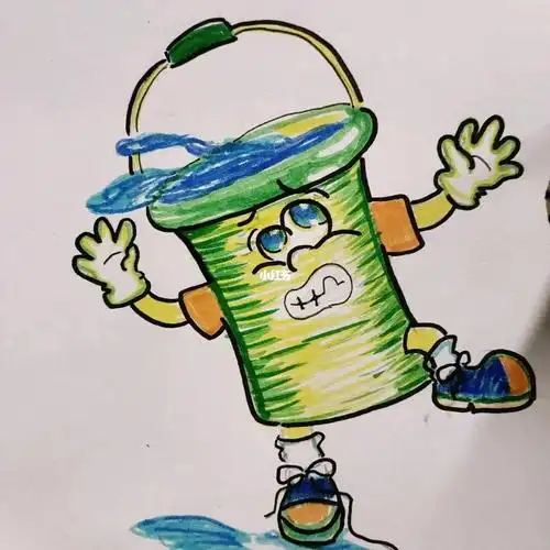 水桶简笔画