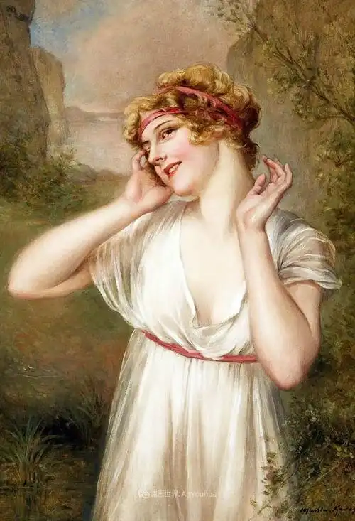 法国画家弗朗索瓦·马丁·卡维尔作品选_油画世界_零二七艺考