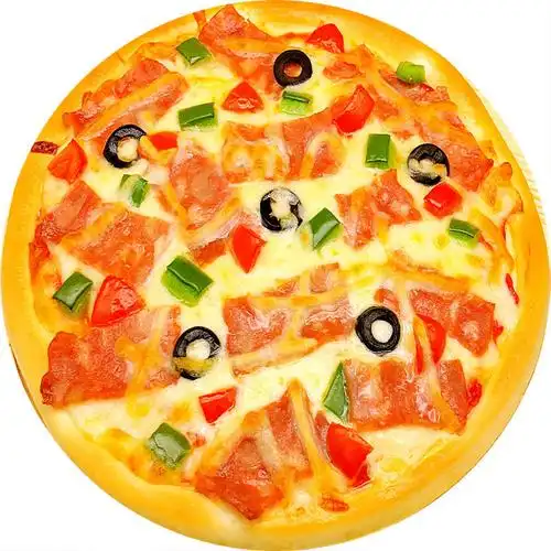 批发半成品披萨 速冻披萨 7寸培根披萨 厚 培根比萨 工厂直销