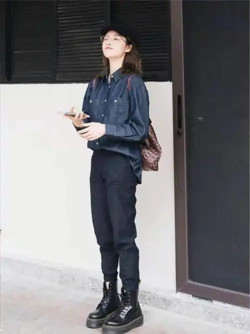 春天衬衫搭配什么裤子好看