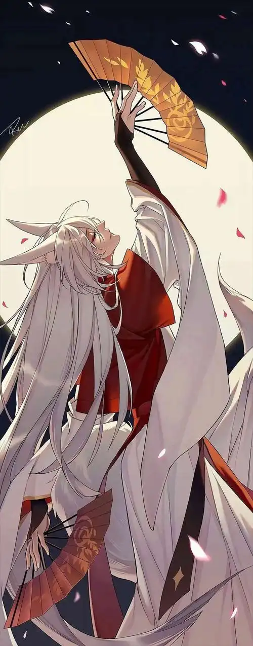 妖艳的古风壁纸/狐妖_手机壁纸_动漫卡通手机壁纸_我要个性网