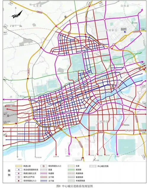 咸阳规划6条地铁线路!