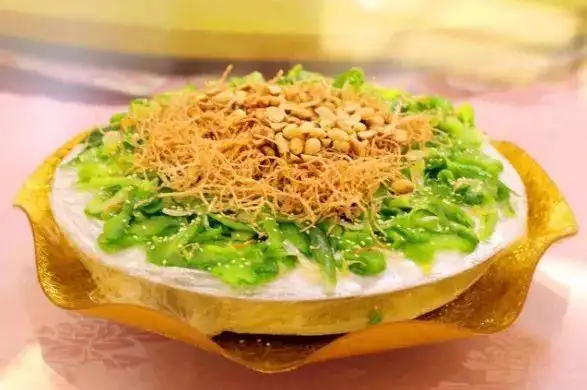 狮山大顶苦瓜上市,10份苦瓜刺身 20份苦瓜糕免费尝!