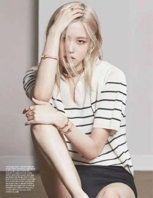 blackpink朴彩英elle韩国版6月刊