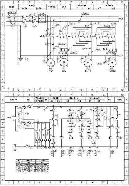 z3050钻床电气控制设计?