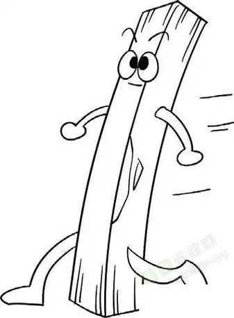 简笔画木头简笔画木板简笔画一堆木头简笔画画法图片步骤简笔画木头柴