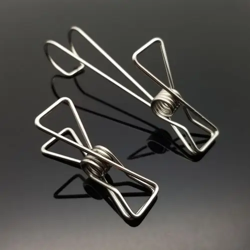 不锈钢防风夹 袜夹 弹簧夹 衣口夹 多功能夹子