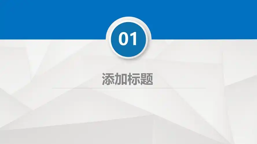 平面设计项目汇报ppt模板