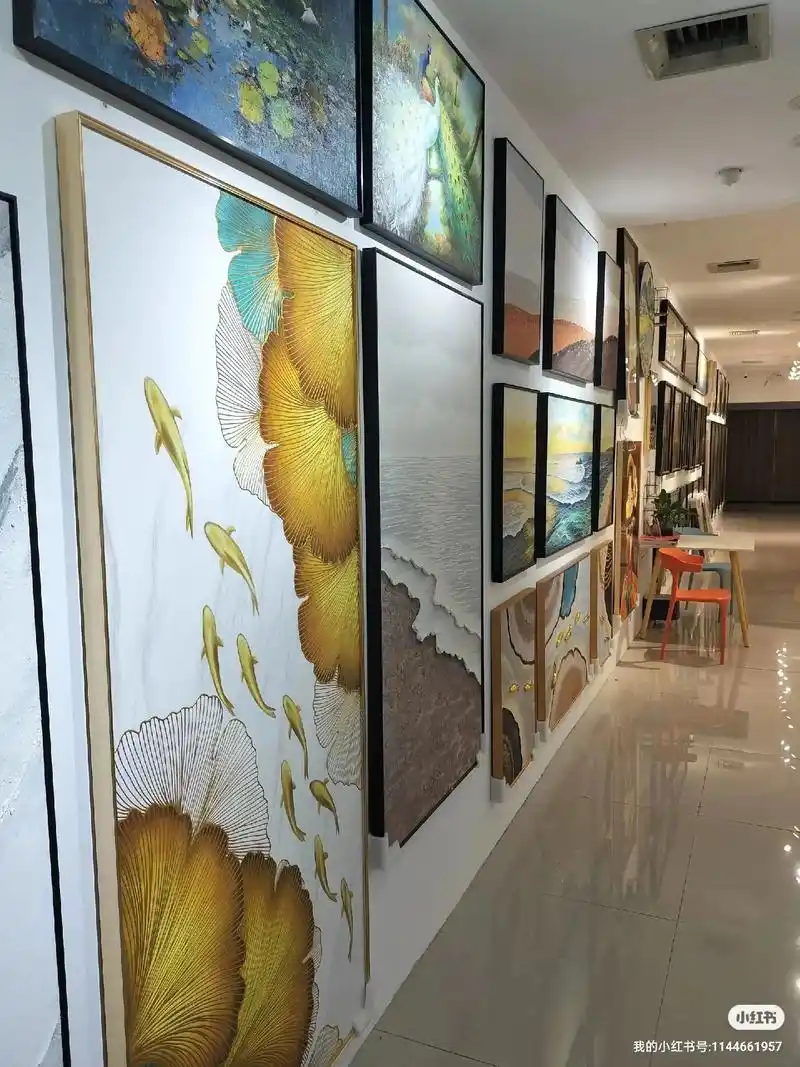 合肥装饰画.合肥萍锋画业,自有工厂,实体店在蜀山区潜山北路凤 - 抖音