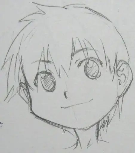 素描漫画人物简笔画教程