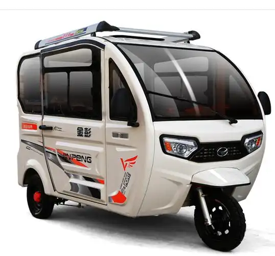 金彭凌动1客运三轮车金彭全封闭电动三轮车