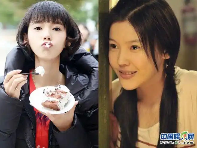 玉面小飞龙郑微:陈瑶 杨子珊 电影版的郑薇扎两个低小辫,年代感较强