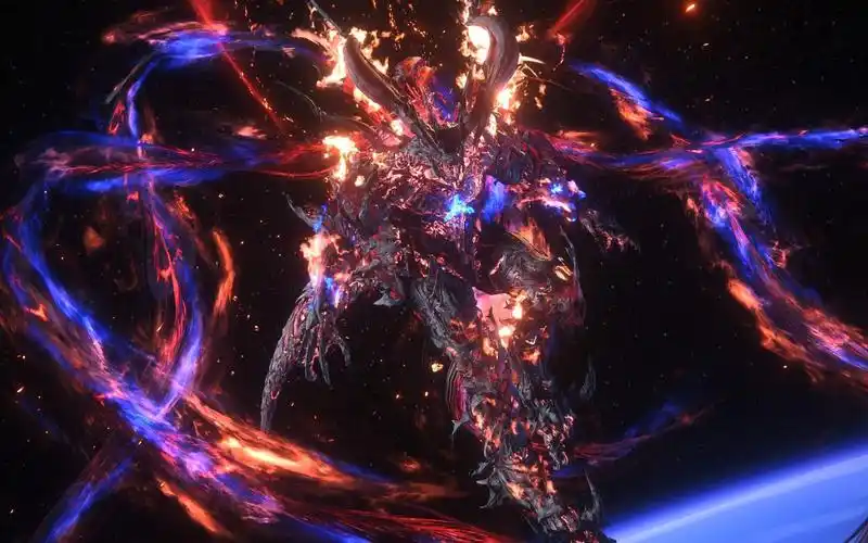 【ff16】突入宇宙的激战:对决巴哈姆特 4k纯享版