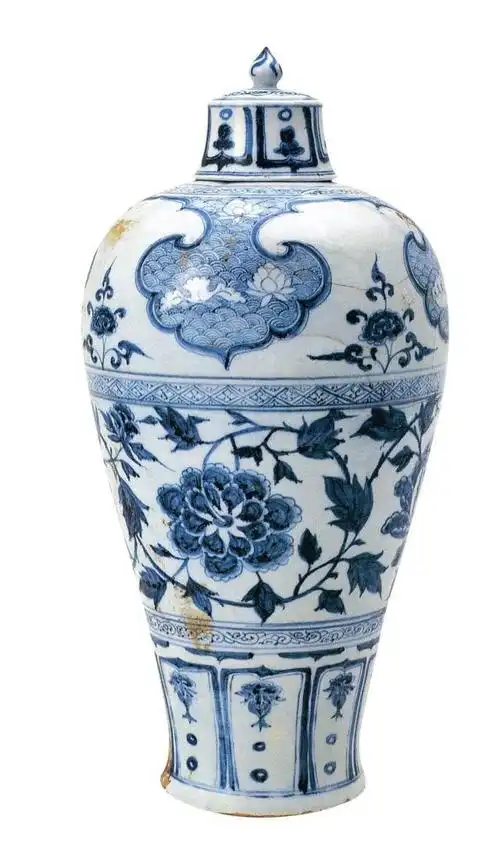 来自蒙古人征得的土耳其青花陶瓷?