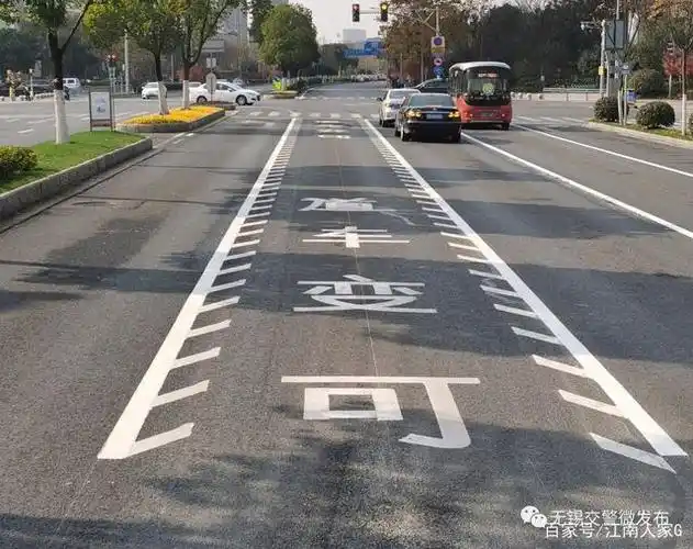 江苏无锡 这些地面标线你都认识吗?