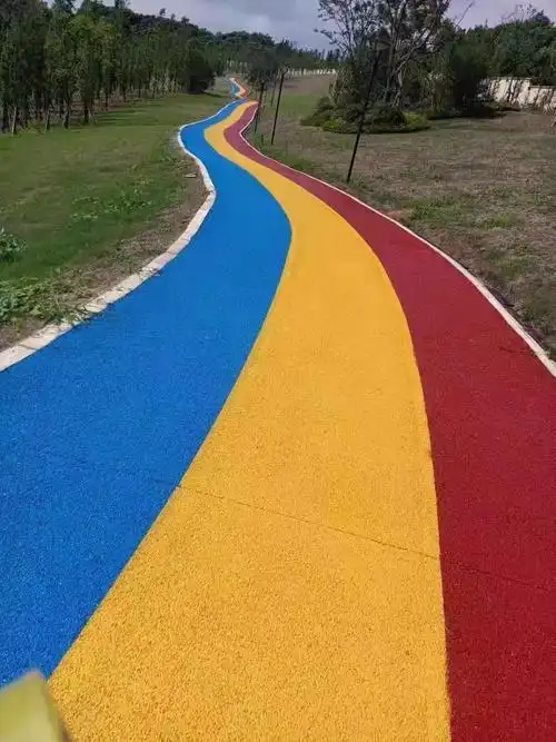 真石丽高透水混凝土彩色路面增强剂罩面漆_co土木在线