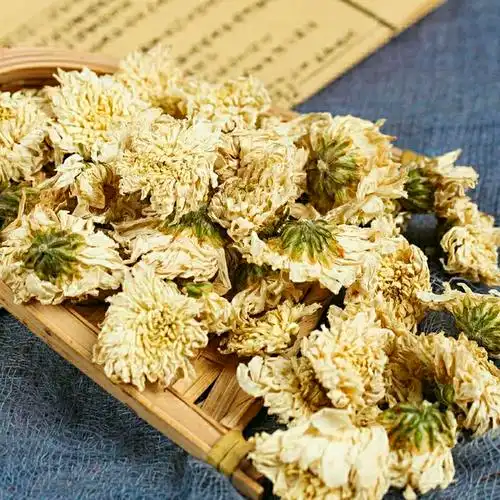 60啡晨中药材菊花100g七月菊黄山白菊花微苦新货清香型散称分包sn