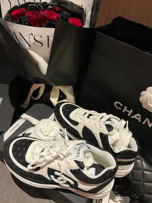 chanel黑白熊猫鞋 no1热门球鞋 香奈儿中秋 - 顶奢网