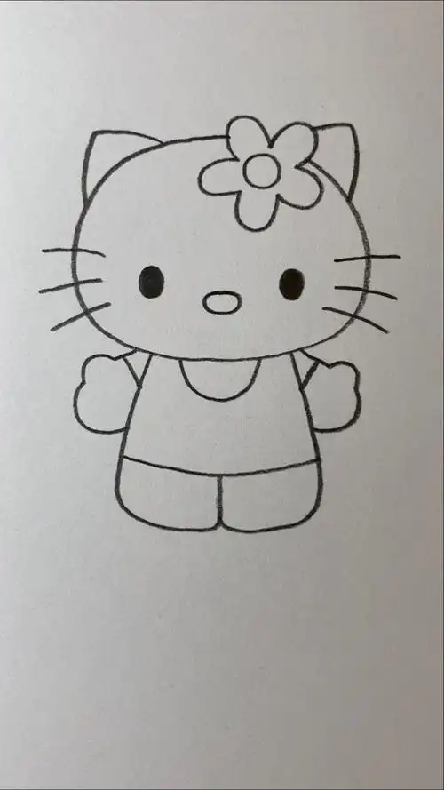 凯蒂猫的画法