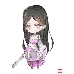 王者荣耀露娜卡通简笔画