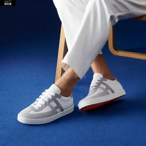【包邮包税】 hermes爱马仕 21年秋冬 男士 休闲运动鞋 sneakers