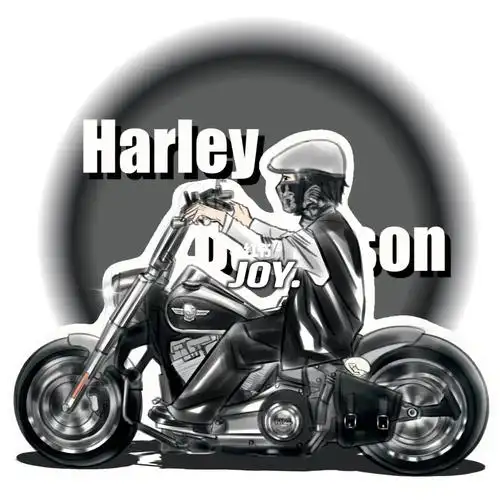 机车头像壁纸哈雷戴维森