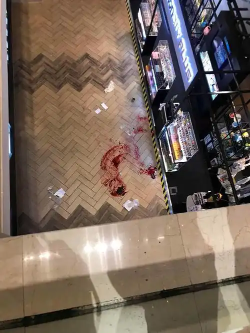 男子在新加坡义安城内坠落,血流一地现场惨不忍睹