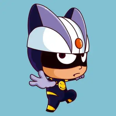 帅气的小心超人