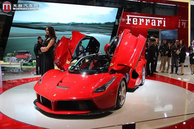 要问本次上海车展谁最耀眼,懂车的不懂车的都会第一时间想到法拉利