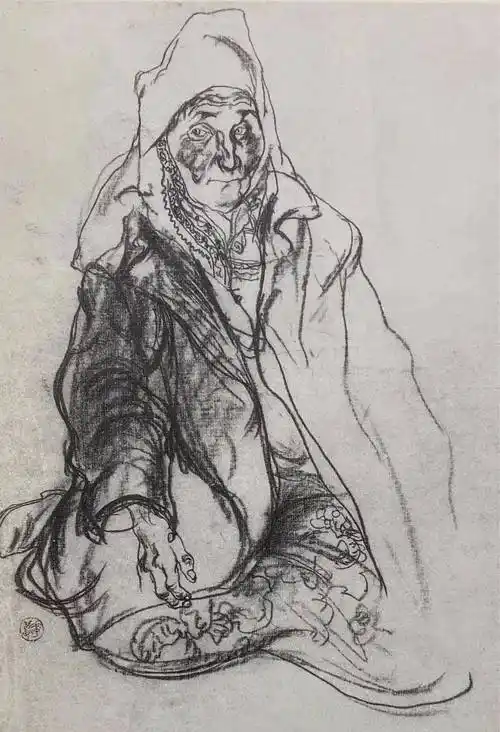 中央美术学院教授速写作品合集