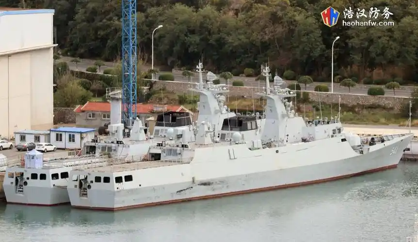 3月,056a型护卫舰541张掖舰入列北海舰队护卫舰十一支队.