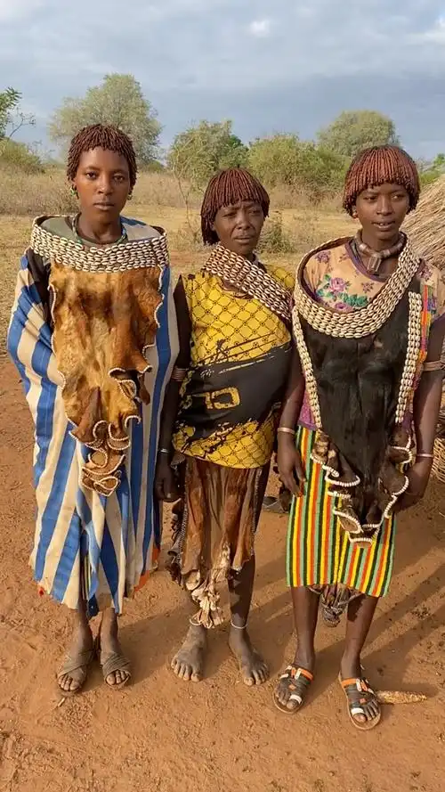 关注我,每天带你看非洲原始部落