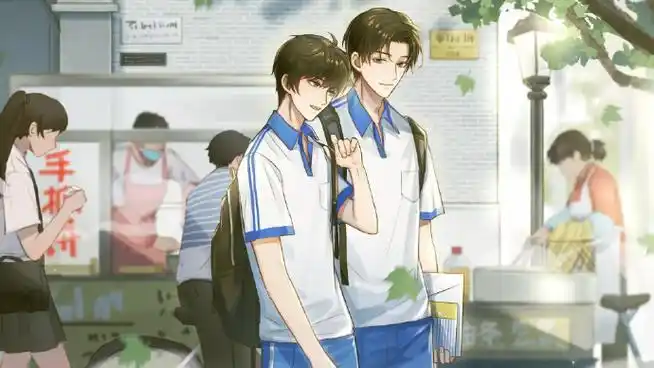 漫画#某某广播剧第一季封面海报无水印版,小清新的感觉!