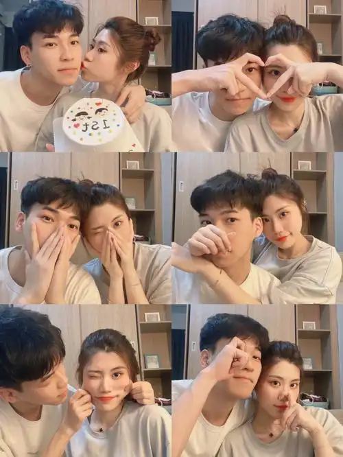 情侣自拍05不重样超甜自拍姿势晒爆朋友圈