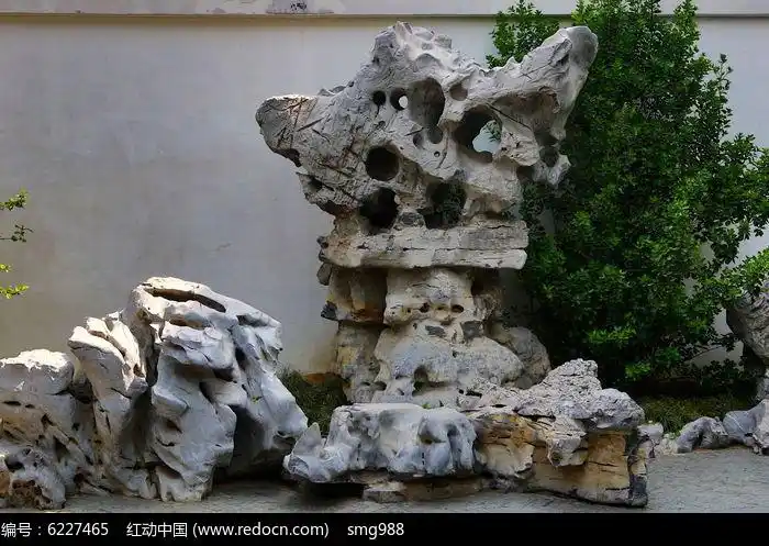 太湖石人造景观