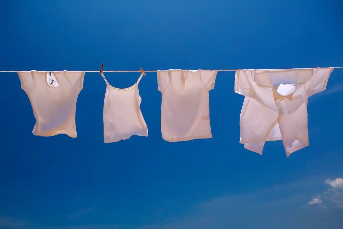 清新的晾衣服图片第7张