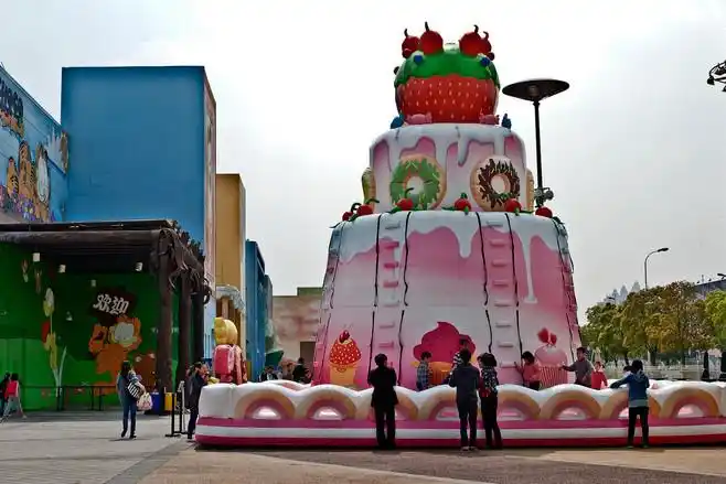 巧克力开心乐园,位于上海市世博园区c05.