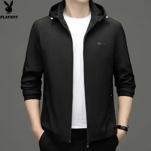 花花公子playboy男士夹克