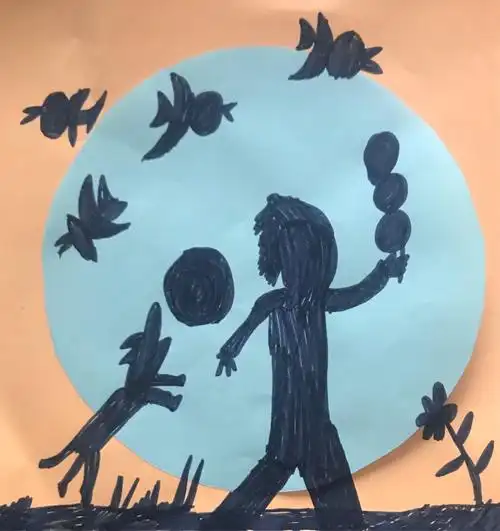 兴趣活动课"影子游戏"