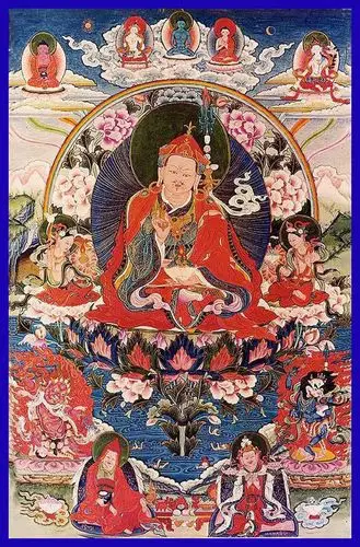 殊胜的一组莲师见解脱像(大家别错过见闻)