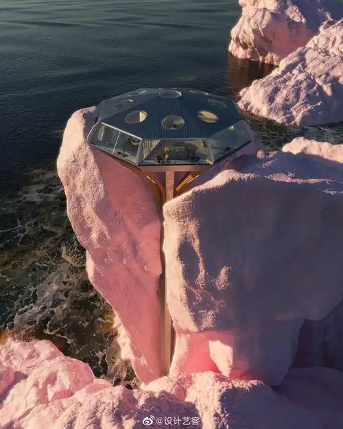 海边飞碟别墅,未来科幻世界 … zyva studio