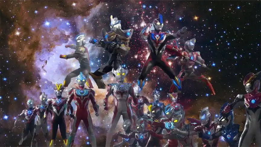 新生代奥特曼打团了|泰迦|银河|维克特利|基德|欧布|艾克斯|罗布