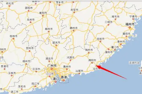 汕头的具体位置在哪?