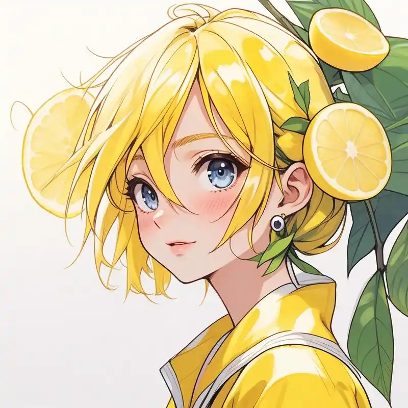 亲们,这里有一系列超可爱的柠檬女孩头像等你们来领哦～ 酸甜可鹊的