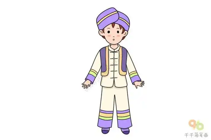 土家族的简笔画