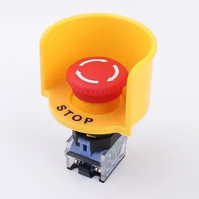 22 25 30mm急停按钮保护罩防止错误操作紧急开关保护圈加高半圆型