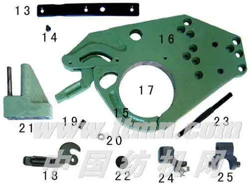 鲁蒂·苏尔寿片梭织机配件--送出与卷取 - 纺机产品介绍- 纺机网 ttmn