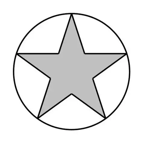 圆形简笔画的对称轴